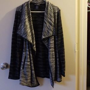 Blazer style sweater